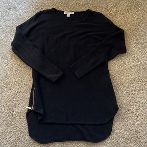 Black Michael Kors High Low Tunic